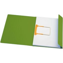 Dossier à clips secolor djois 512784 carton sans chlore 310x250mm 270g 25mm vert