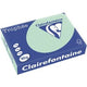 Papier coloré trophée clairfontaine 1975 80g m2 a4 vert pastel