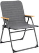 Bo-camp - collection urban outdoor - chaise pliante - westminster - aluminium - gris