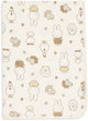 Jollein couverture bébé berceau - 75x100cm - jersey - ferme familiale miffy