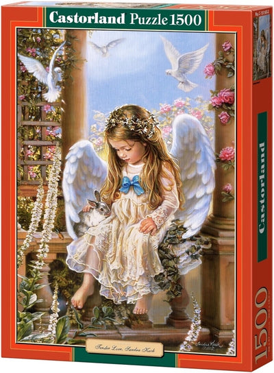 Castorland tendre amour, Sandra Kuck – puzzle – 1 500 pièces – finition satinée – ajustement parfait – qualité européenne