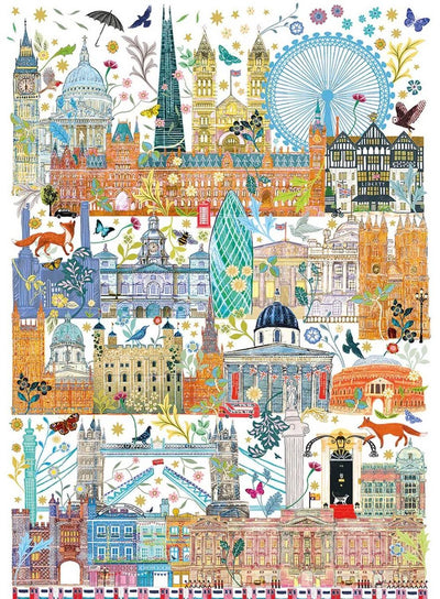 Gibsons - horizon de Londres (par josie shenoy) - 1000 pièces 49×68cm (l×h) - puzzle pour adultes