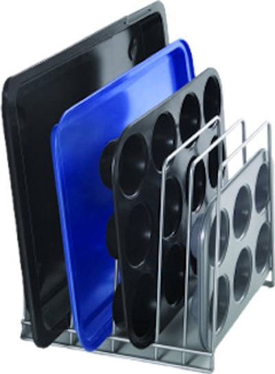 Metaltex - support pour moules à pâtisserie et planches à découper - métal - 24 x 25 x 24 cm - plusieurs largeurs possibles