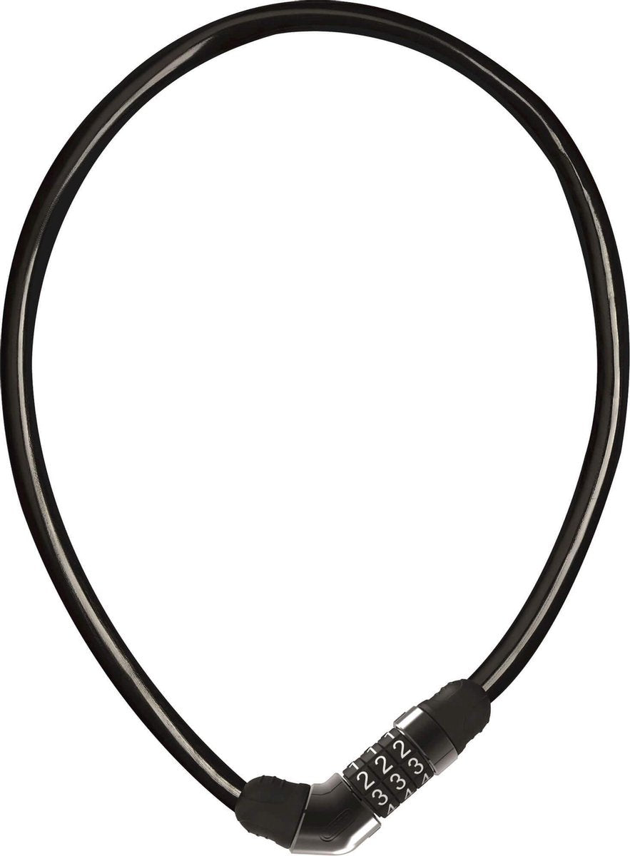 Verrouillage du câble ABUS 4408C 65 Black - 65cm