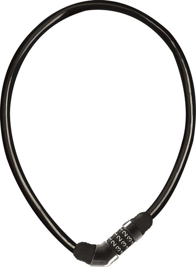 Verrouillage du câble ABUS 4408C 65 Black - 65cm