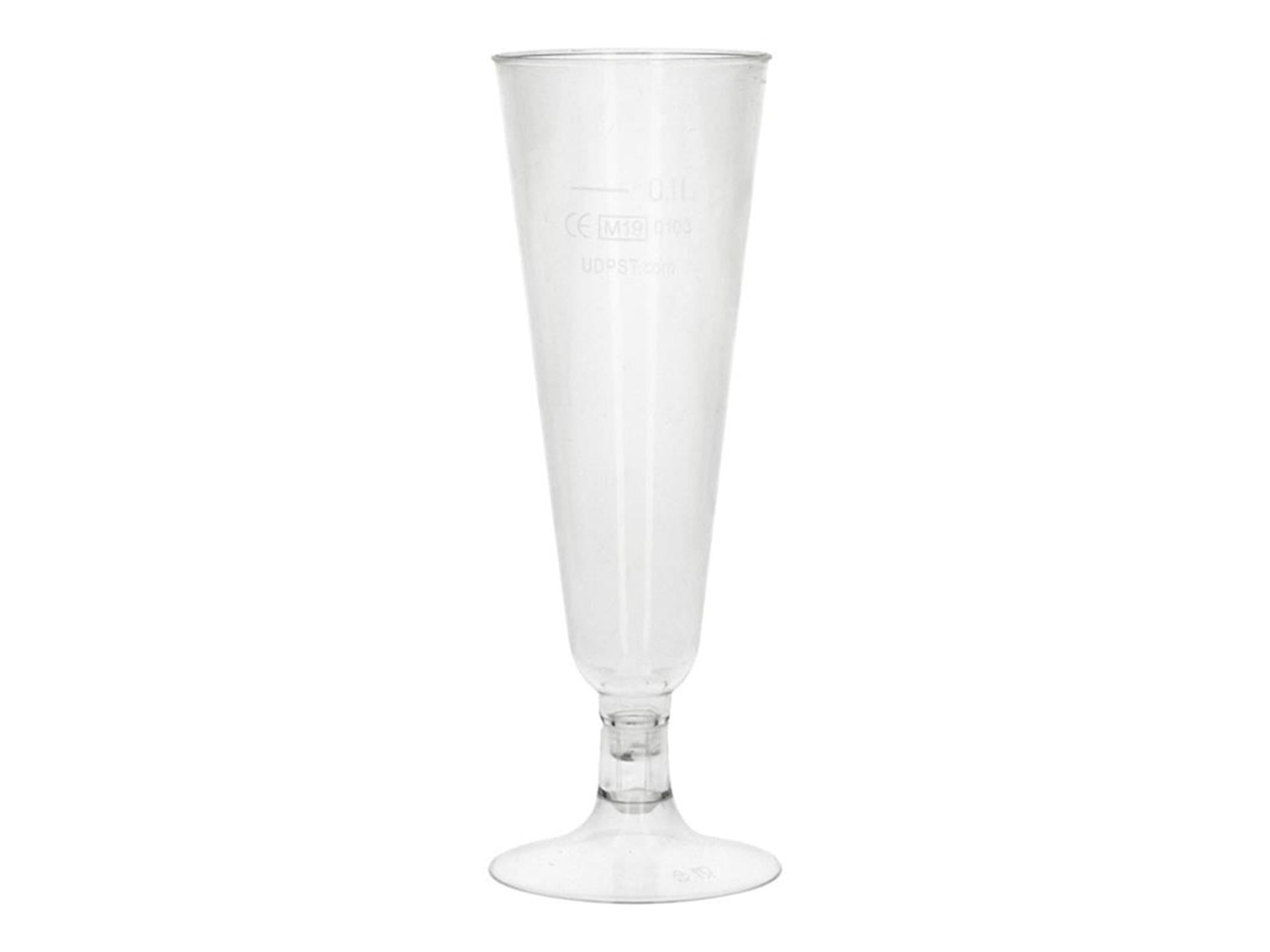 Papstar verres à vin pur 100ml pla clair 24 pcs
