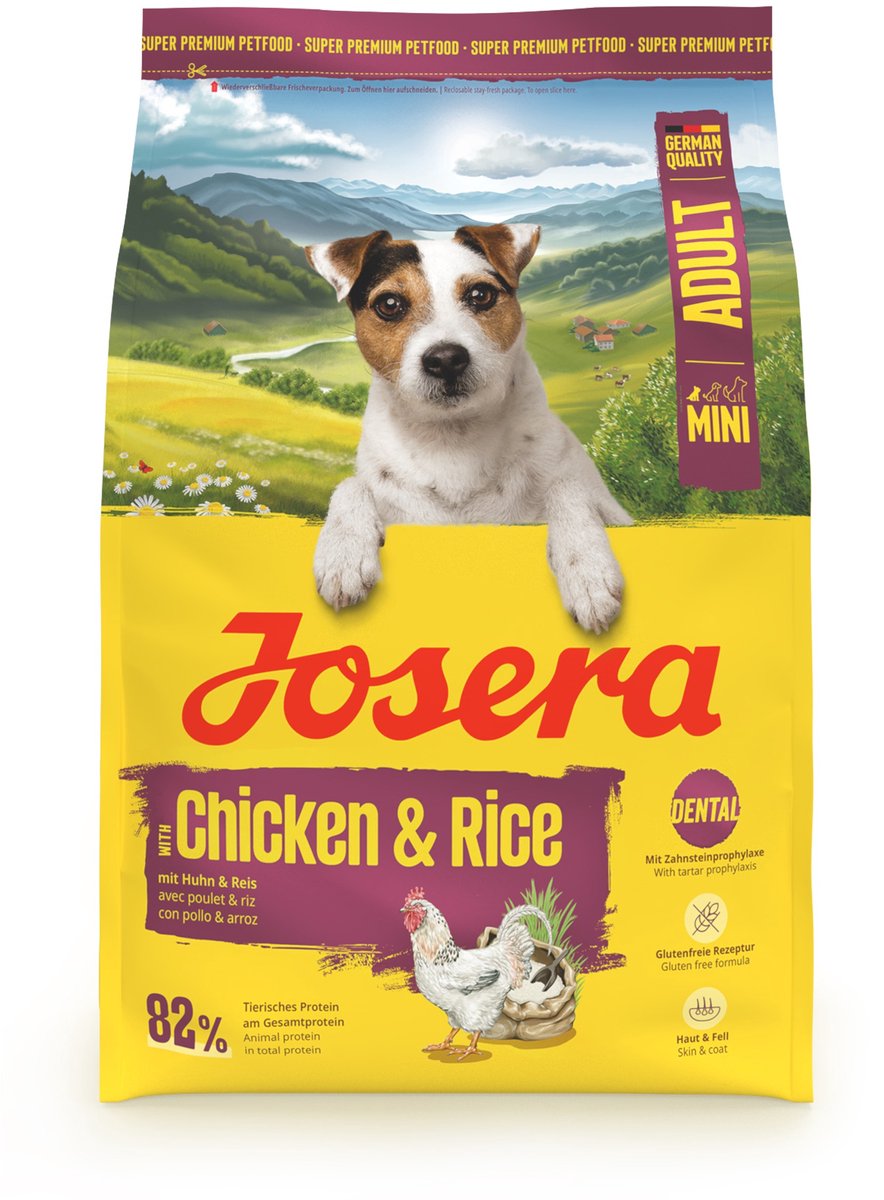 Riz au poulet Josera - nourriture pour chien - mini adulte - 3 kg