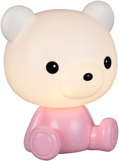 Rl live your light reality cutie - lampe de table - chambre de bébé ou d'enfant - rose - incl. 1x SMD 0,3 W - on off touch - changeur de couleurs RVB - connexion USB