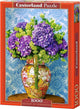 Castorland bouquet d'hortensias – puzzle – 1 000 pièces – finition satinée – ajustement parfait – qualité européenne