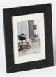 Walther home - cadre en bois - format photo 13x18 cm - noir