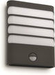 Philips LED Applique d'extérieur Philips Raccoon - avec capteur - 1 lumière - anthracite