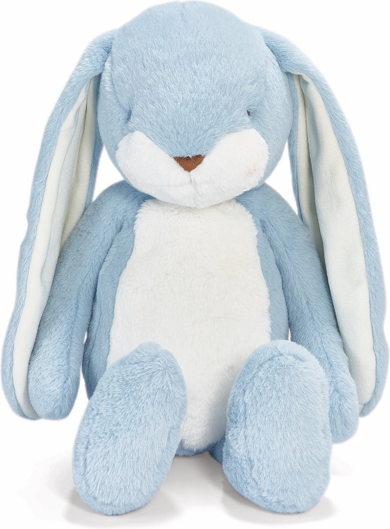 Bunnies by the bay disquette grignoter lapin - peluche - peluche pour enfants - détails brodés - 52 cm - océan