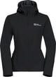Jack wolfskin bornberg hoody w veste d'extérieur pour femme-noir