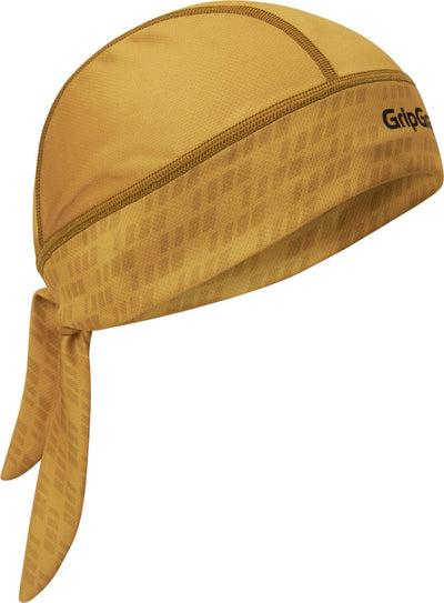 Gripgrab - bandana de vélo d'été protection contre la transpiration foulard de protection UV casquette de cyclisme - jaune moutarde - unisexe - taille unique