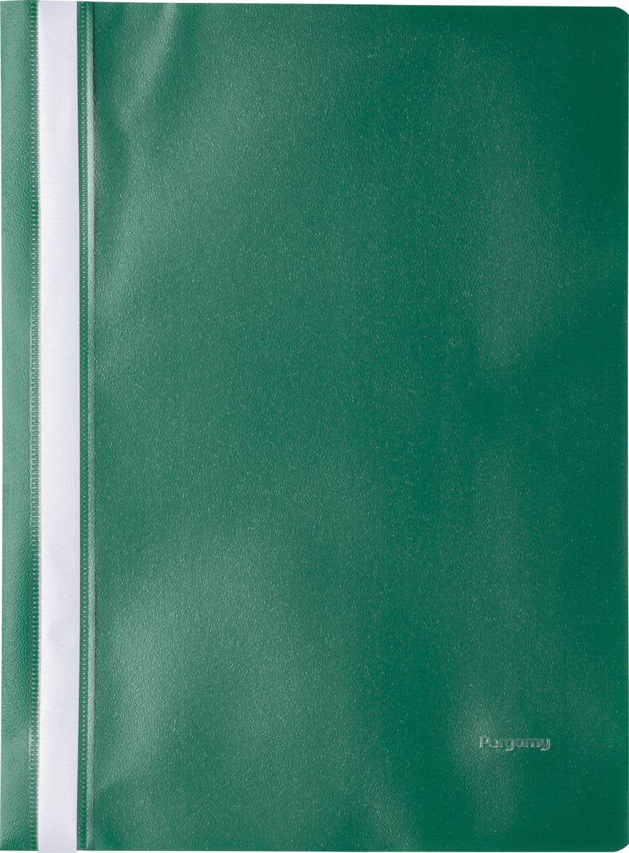 Dossier Quick-Fix Pergamy, ft a4, pp, paquet de 25, vert