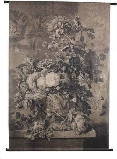 Bouquet mural à suspendre collection Hd marron 136x3x105cm
