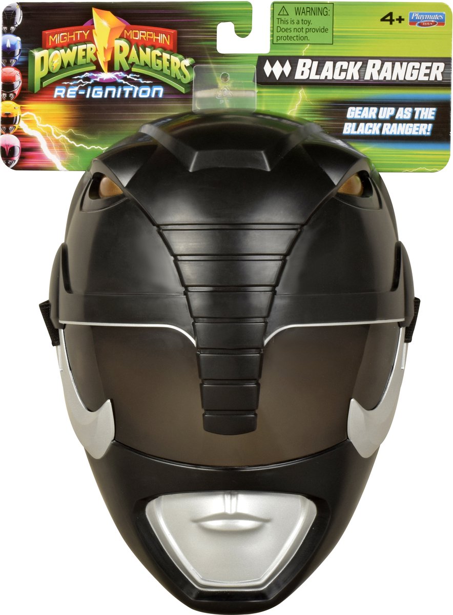 Masque noir Ty Power Rangers