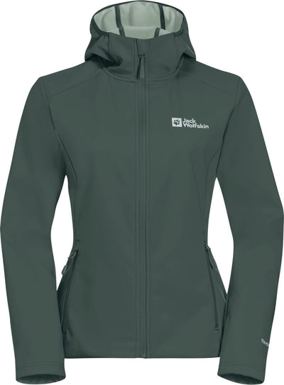 Jack wolfskin bornberg hoody w veste outdoor femme - sagoutier