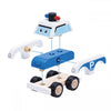 Wonderworld construit une voiture de police. +1
