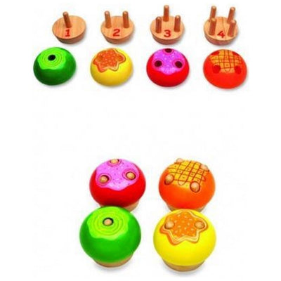 Pintoy pintoy p07511 puzzle de gâteau en bois
