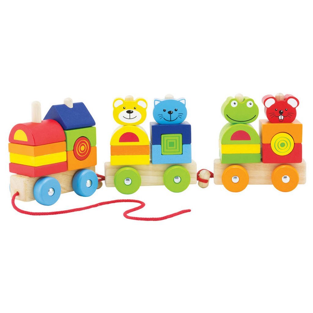 Pintoy Pintoy 4 amis Blocs en bois
