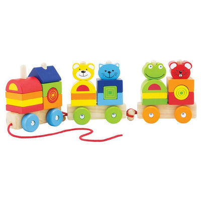 Pintoy Pintoy 4 amis Blocs en bois