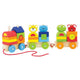 Pintoy Pintoy 4 amis Blocs en bois