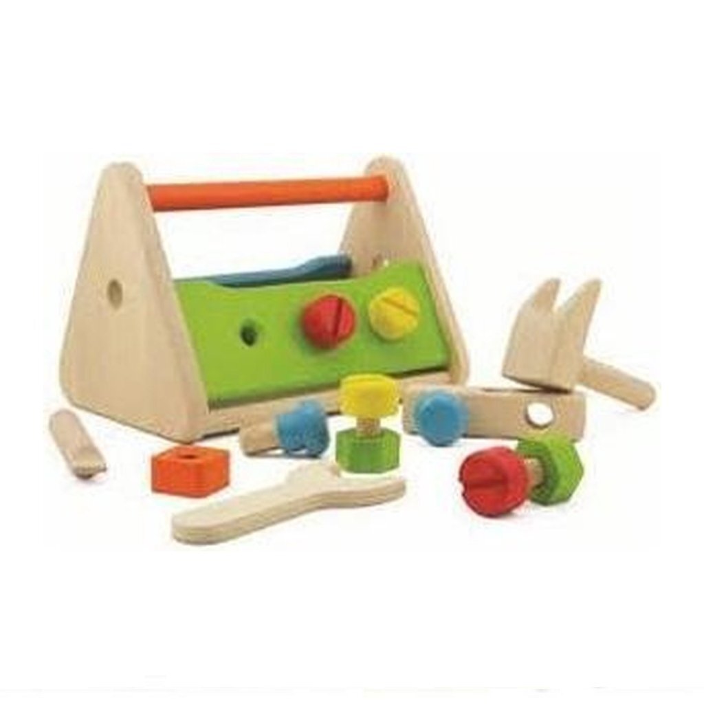 Boîte à outils en bois Pintoy Pintoy avec contenu