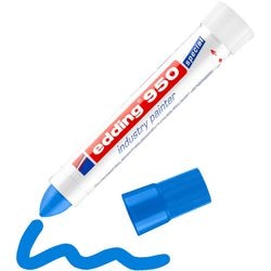 Marqueur industriel edding 950 bleu 10 mm