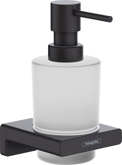 Hansgrohe addtoris distributeur de savon noir mat