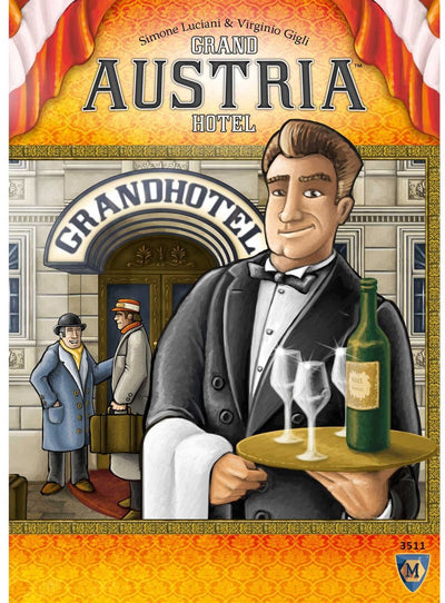 Lookout Games Grand Austria Hotel - Jeu de société de stratégie pour adultes