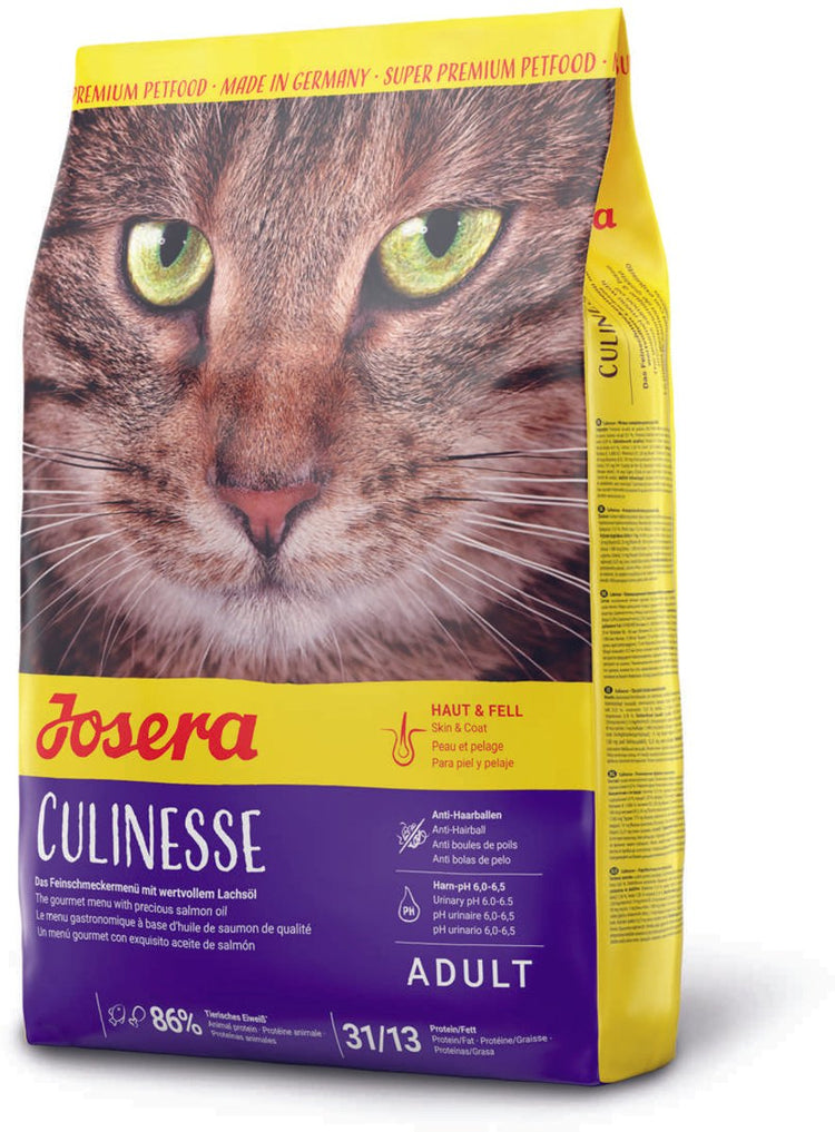 Josera culinesse adulte - nourriture pour chat - saumon et oiseaux - 2kg