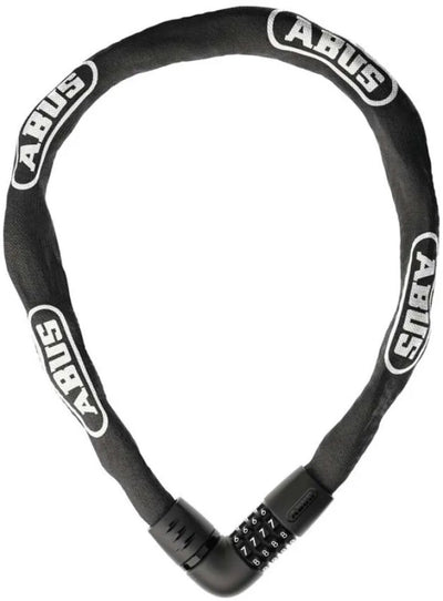 Abus chaîne antivol code tresor 6807c 110 noir