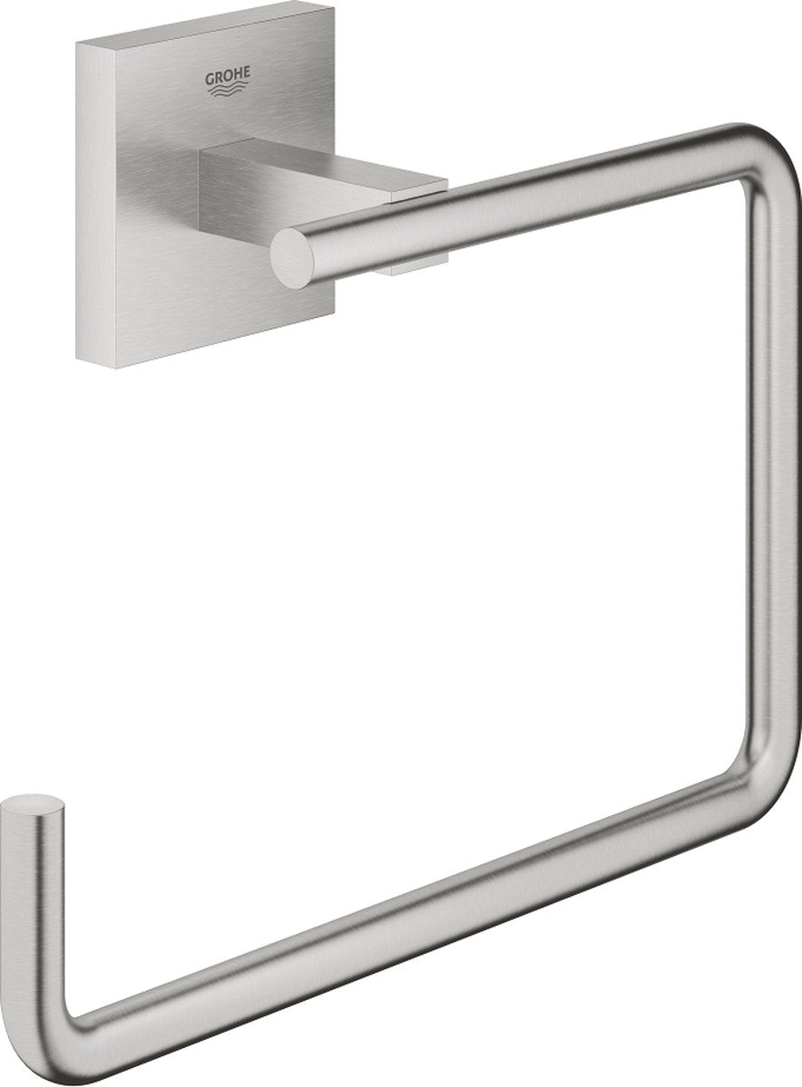 Support mural Grohe start cube - supersteel (aspect inox) 40975dc0