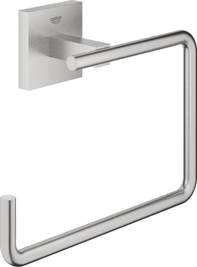 Support mural Grohe start cube - supersteel (aspect inox) 40975dc0