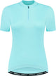 Rogelli core maillot de cyclisme femme - manches courtes - bleu clair - s