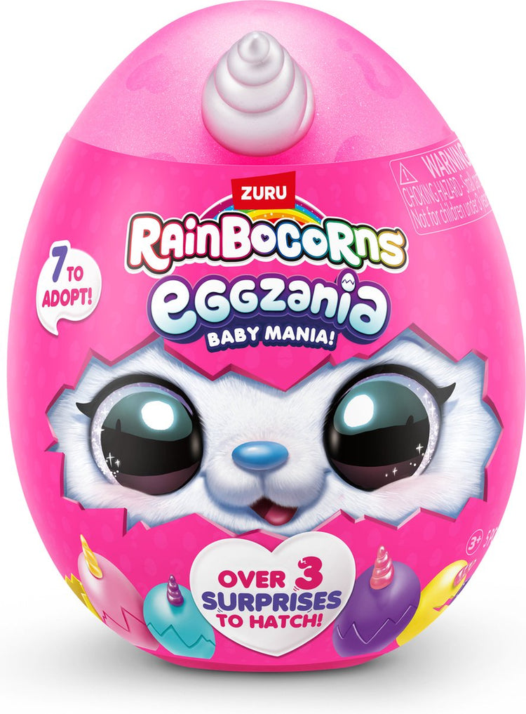 Rainbocorns eggzania, peluches animaux, 3 ans