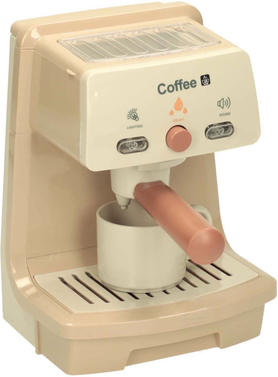 Machine à café avec lumière et son