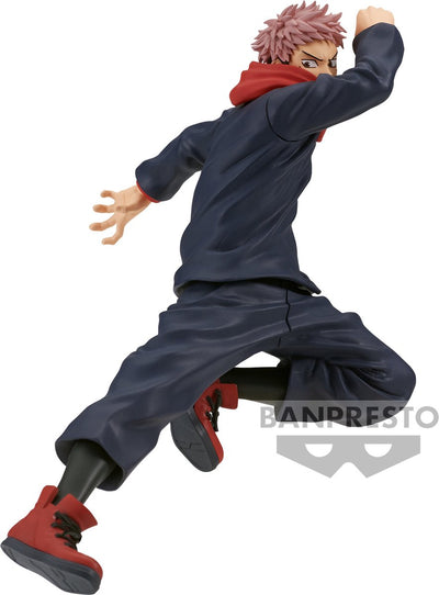 Banpresto jujutsu kaisen yuji itadori figurine jufutsnunowaza 11cm