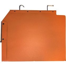 Classeur suspendu latéral 404000 240g m2 folio orange fond en V