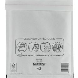 Enveloppes à bulles mail lite blanches 79 g m² 100 pièces
