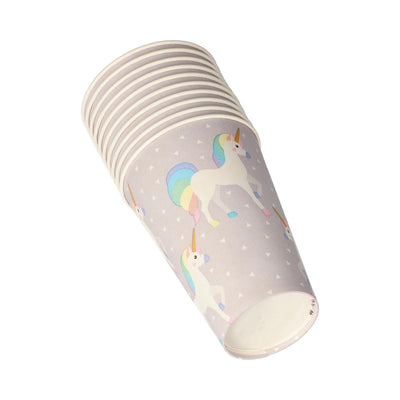 Papstar gobelets licorne carton 0,2l