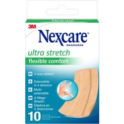 Pansements sur bande nexcare 10x6cm hypoallergénique anti-éclaboussures