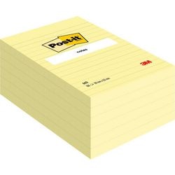 Notes post-it 660 38 x 51 mm jaune ligné 100 feuilles