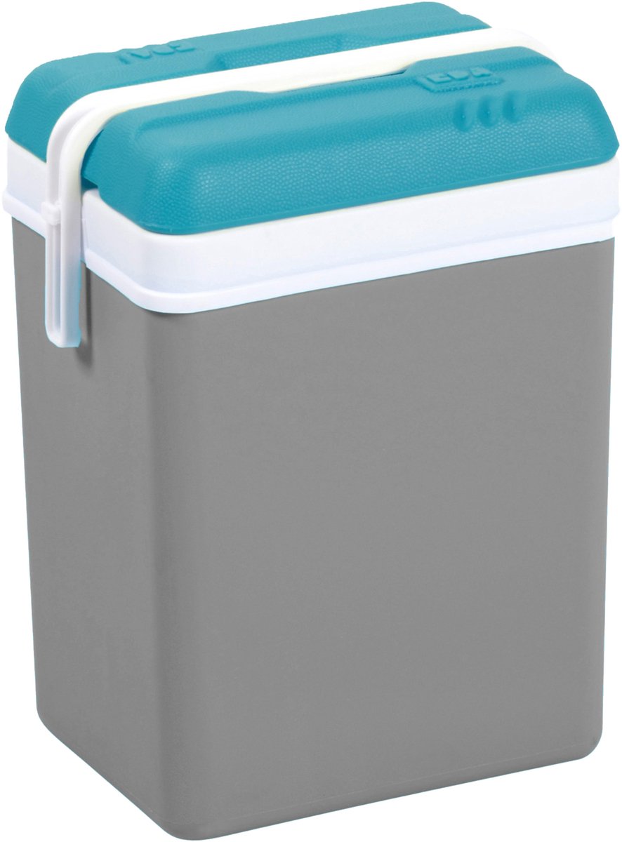 Glacière promotion Eda - 15 litres - plastique - gris - 30 x 22 x 39 cm