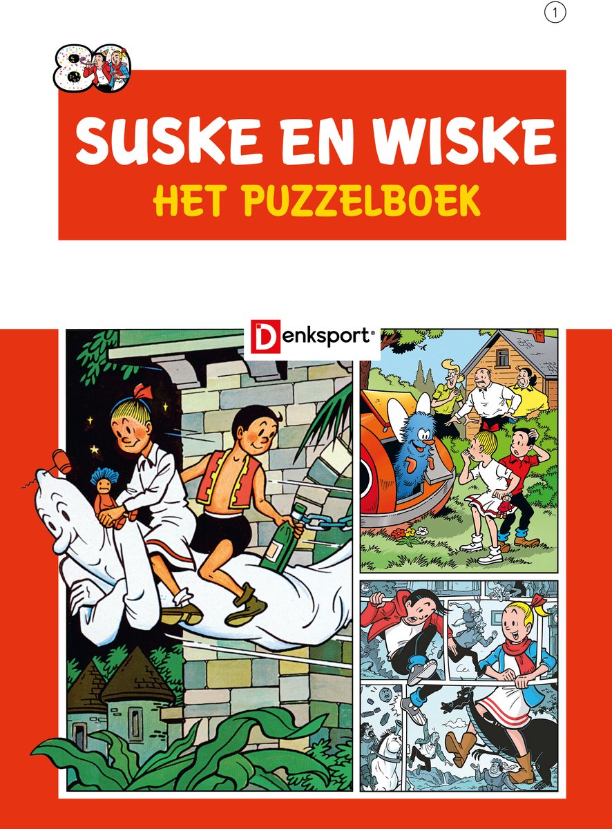 Suske en wiske mind sport – le livre de réflexion