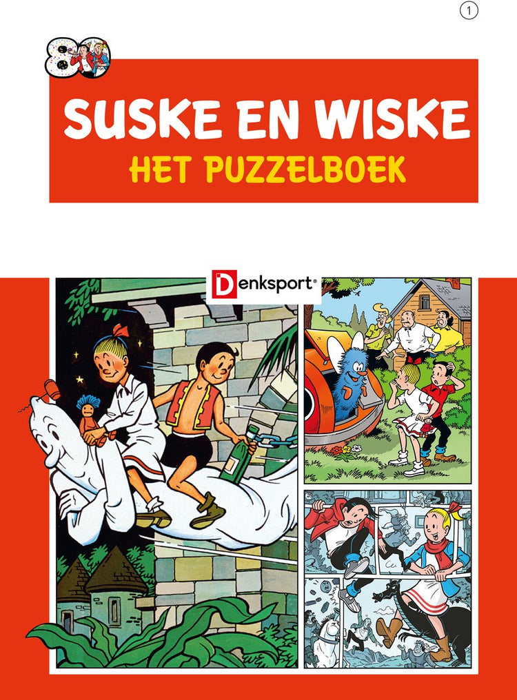 Suske en wiske mind sport – le livre de réflexion