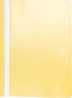 Dossier à fixation rapide Pergamy, ft a4, pp, paquet de 25 pièces, jaune