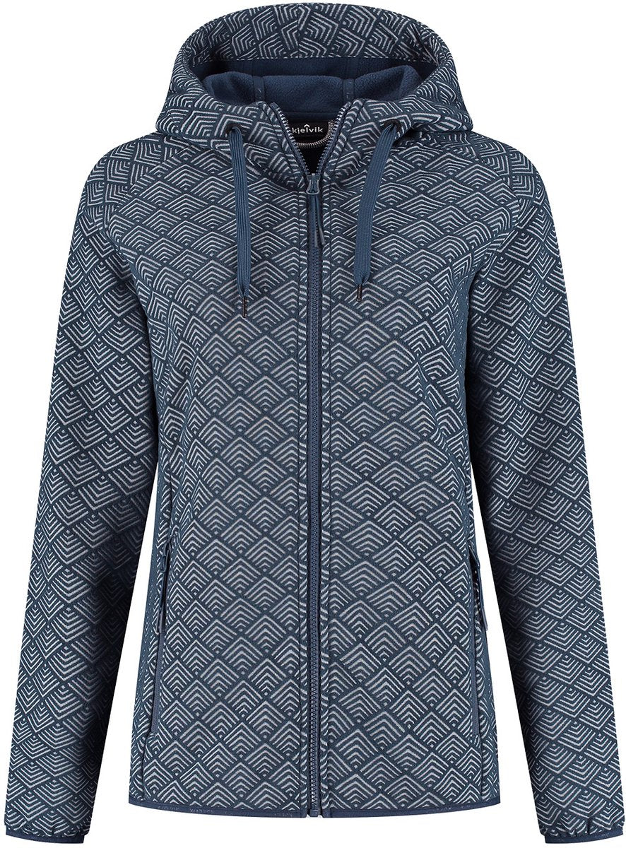 Kjelvik gilet d'extérieur marije bleu foncé
