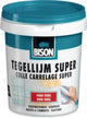 Colle à carrelage Bison super pot 1 kg, pour tous types de carrelage, résistante à l'humidité, facile à travailler, sans solvant